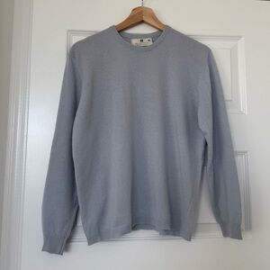Vintage Ballantyne Cashmere blue sweater